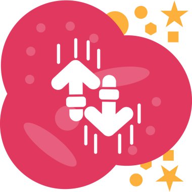 Bir bulut simgesinin vektör illüstrasyonu