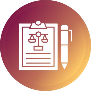 Modern simgenin vektör illüstrasyonu