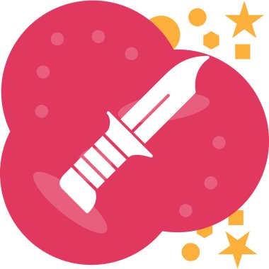 Bir noel simgesinin vektör illüstrasyonu