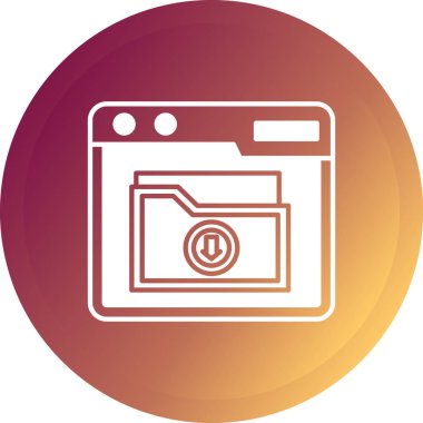 Kamera simgesi, vektör illüstrasyonu