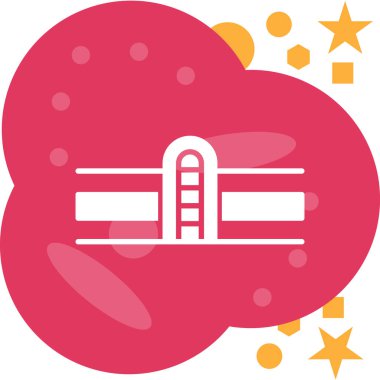 Bulut simgesi vektör illüstrasyonu