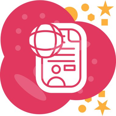 seo modern simgesinin vektör illüstrasyonu