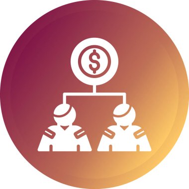 İş konsepti vektör illüstrasyon simgesi