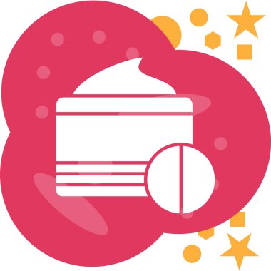 yiyecek simgesi, vektör illüstrasyonu