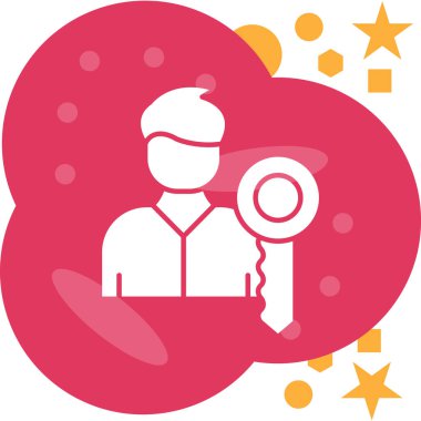 seo modern simgesinin vektör illüstrasyonu