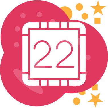 vektör takvimi resimleme tasarımı