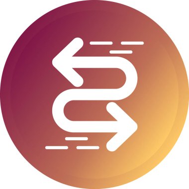 Arrow vektör simgesi illüstrasyonu