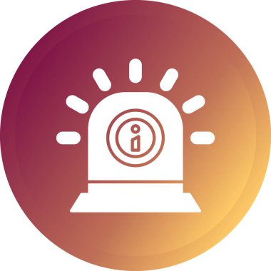 Modern bir simgenin vektör illüstrasyonu