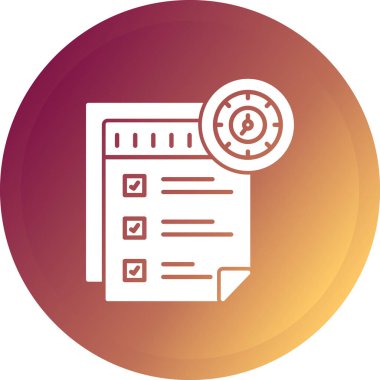 İş ve finans simgesinin vektör illüstrasyonu