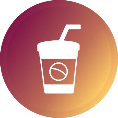 Bir fincan kahvenin vektör çizimi