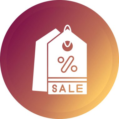 Satış. Web simgesi basit illüstrasyon