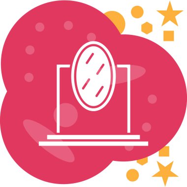 Bulut simgesi vektör illüstrasyonu