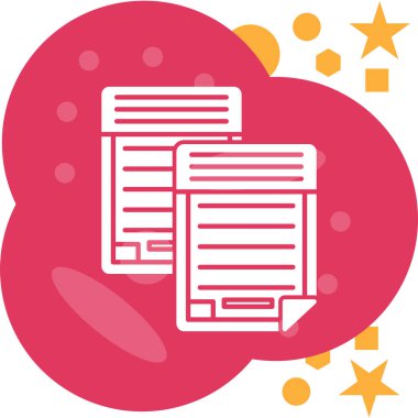 Bulut hesaplama. Basit ağ simgesi