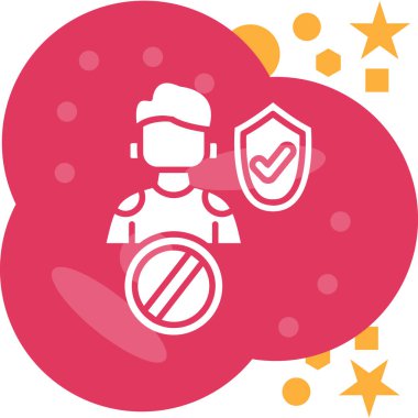 Basit vektör illüstrasyon simgesi