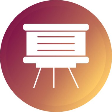 Modern simgenin vektör illüstrasyonu