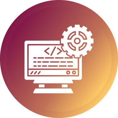 seo modern simgesinin vektör illüstrasyonu