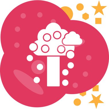 bulut simgesi, vektör illüstrasyonu