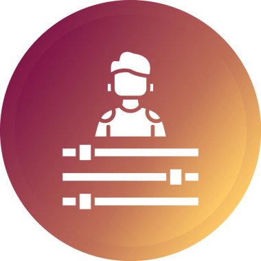 Çantalı bir adamın vektör çizimi