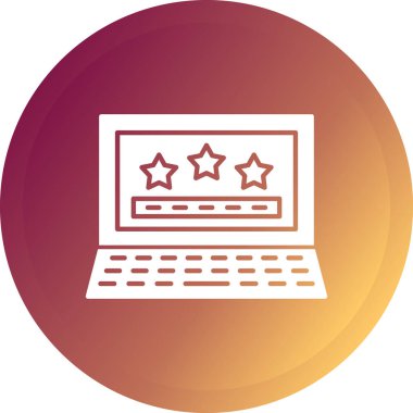 seo modern simgesinin vektör illüstrasyonu