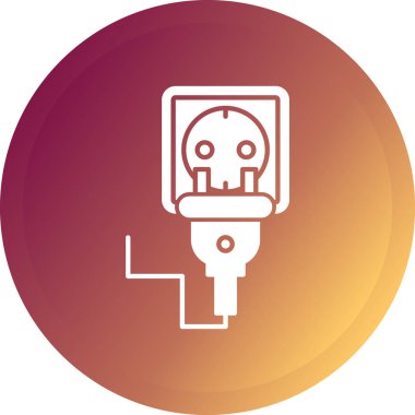 Robot simgesinin vektör illüstrasyonu