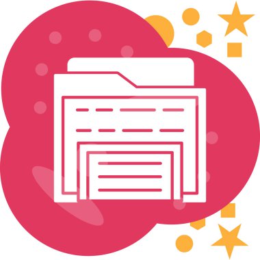 Bulut simgesi. Vektör illüstrasyonu