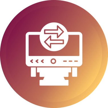 seo modern simgesinin vektör illüstrasyonu