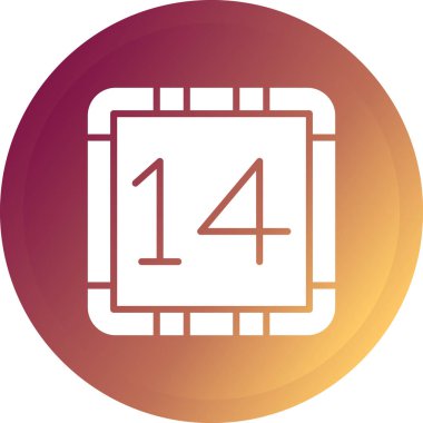 seo modern simgesinin vektör illüstrasyonu