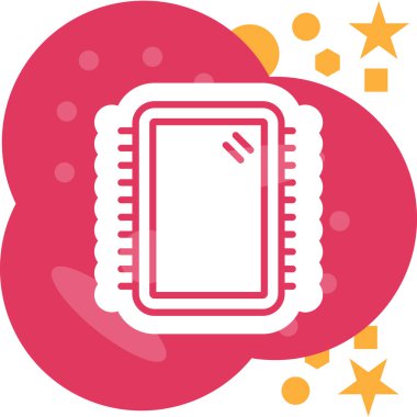 kart simge vektör çizim