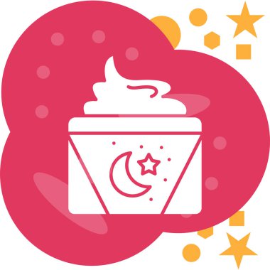 Bir fincan kahve, bir fincan çay ve bir mum ile sevimli bir yıldız. vektör illüstrasyonu