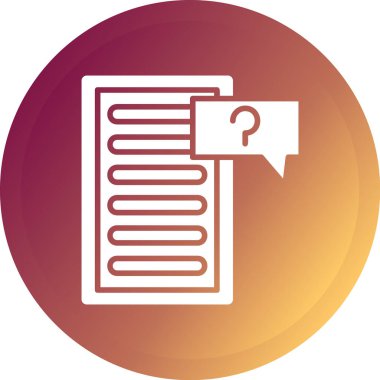 Basit vektör illüstrasyon belgesi