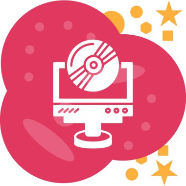 Sinema ve filmin vektör çizimi