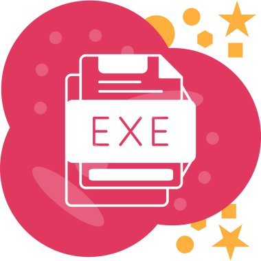 Bir harf simgesinin vektör illüstrasyonu