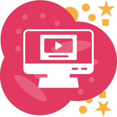 Online pazarlama. Basit tasarım