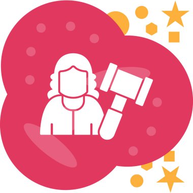 Bir kadının vektör illüstrasyonu