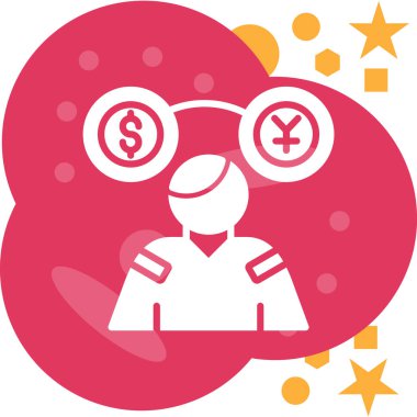 avatar. Web simgesi basit tasarım