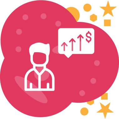 Bulut. Web simgesi basit illüstrasyon