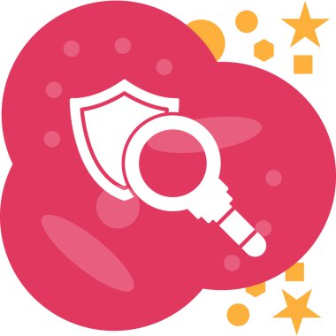 Basit vektör illüstrasyon seosu