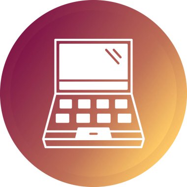 Hesap makinesi. Web simgesi basit illüstrasyon