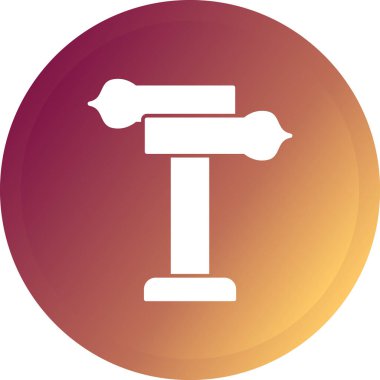 Tahta bir masanın vektör illüstrasyonu