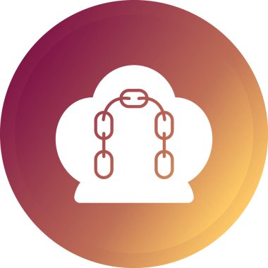 Modern simgenin vektör illüstrasyonu