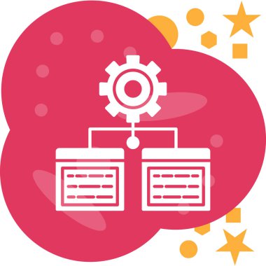 Bulut hesaplama. Web simgesi