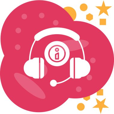 Vektör illüstrasyonu, simge ögesi arkaplanı