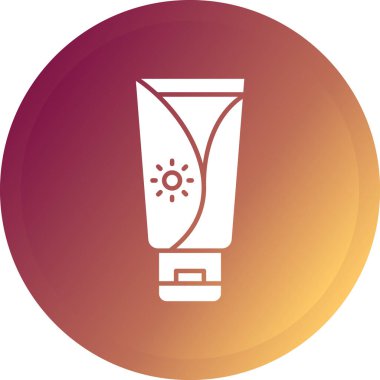 Güzellik ve moda simgelerinin vektör çizimi