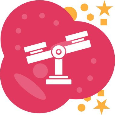 Şirin bir simgenin vektör illüstrasyonu