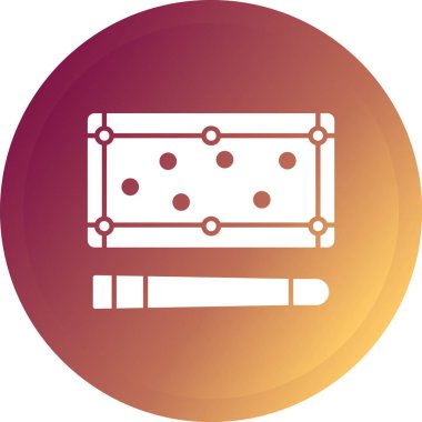 Modern bir simgenin vektör illüstrasyonu