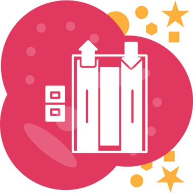 Alışveriş çantası vektör illüstrasyonu