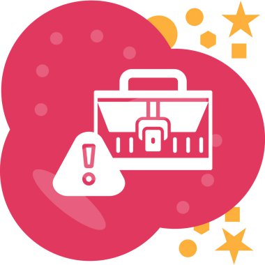 çanta alışveriş simgesi, vektör illüstrasyonu