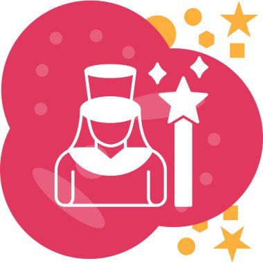 Doğum günü pastası. Renkli basit illüstrasyon