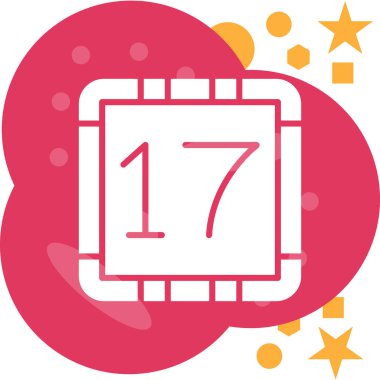 Takvim. Web simgesi basit tasarım