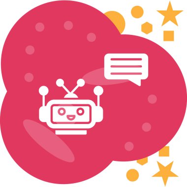 Bulut simgesi vektör illüstrasyonu